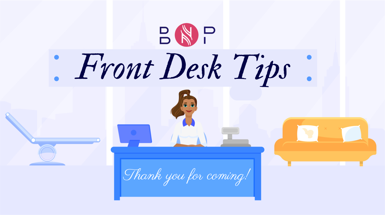Front desk tips | BriskNPosh
