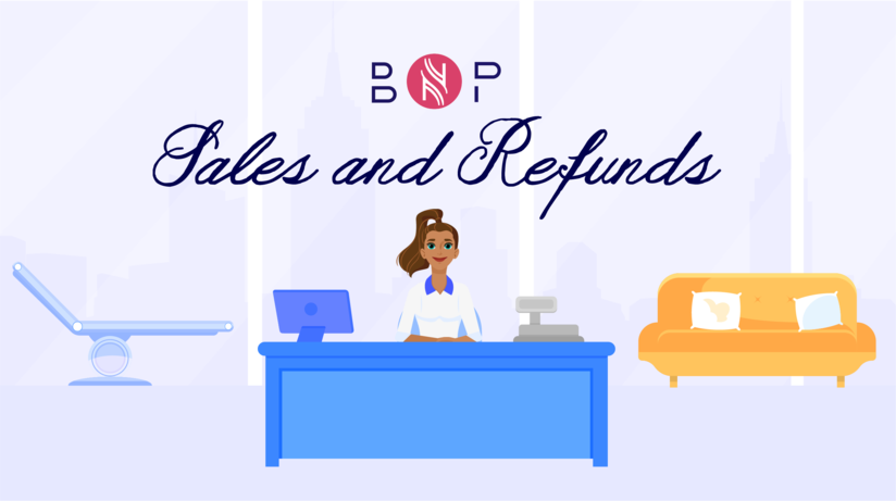 Sales and refunds | BriskNPosh